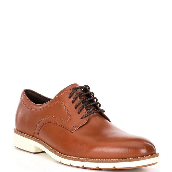 Cole Haan FLEXGRAND360 CAP Oxford Size 9 $230 Men\'s Shoes British Tan NEW